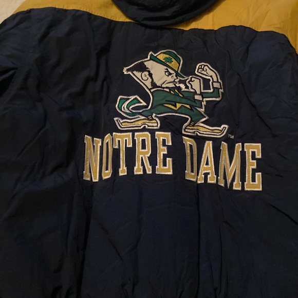 Vintage Notre Dame hoodie, jacket, size XL - Picture 2 of 7